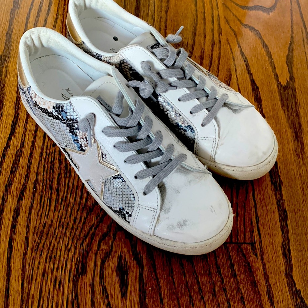 Vintage Havana Snakeskin Star sneakers